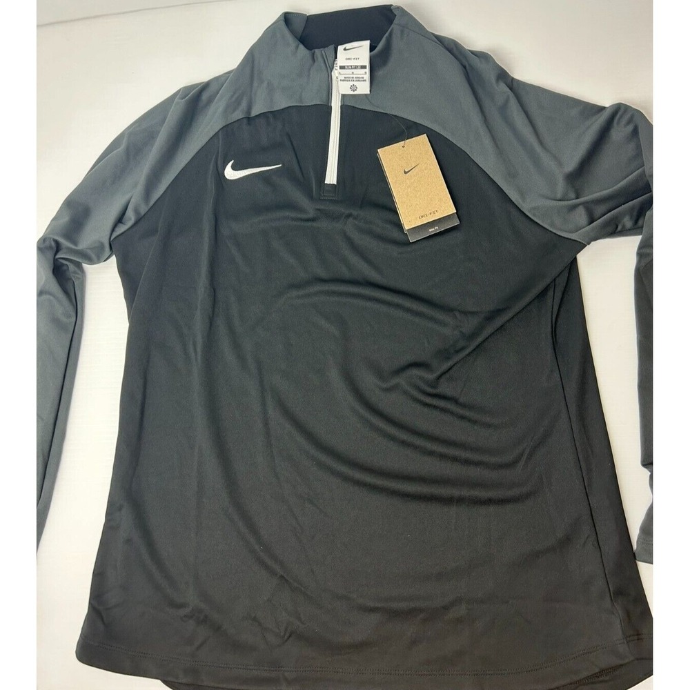 Nike Dri-FIT Academy Pro Drill 1/4 Zip Soccer Womens Slim L Pullover DH9246-011